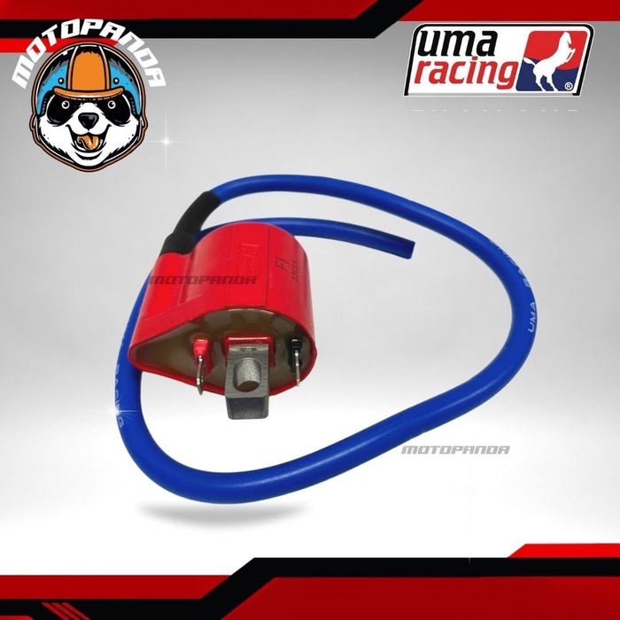 คอล์ยจุดระเบิด UMA RACING ของแท้ 100% ใส่กับรถหัวฉีดได้ทุกรุ่น คอยล์แต่ง คอยล์แดง PLUG COIL สินค้าคุณภาพดี พร้อมส่ง