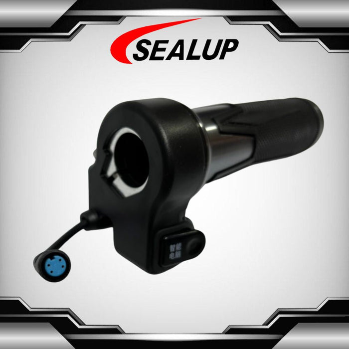 SEALUP ประกับคันเร่ง Q22 Q23 48V คันเร่งควบคุมความเร็วของสกู๊ตเตอร์ แบบบิด มีสวิตช์เปิด-ปิด สินค้าในไทย พร้อมส่ง